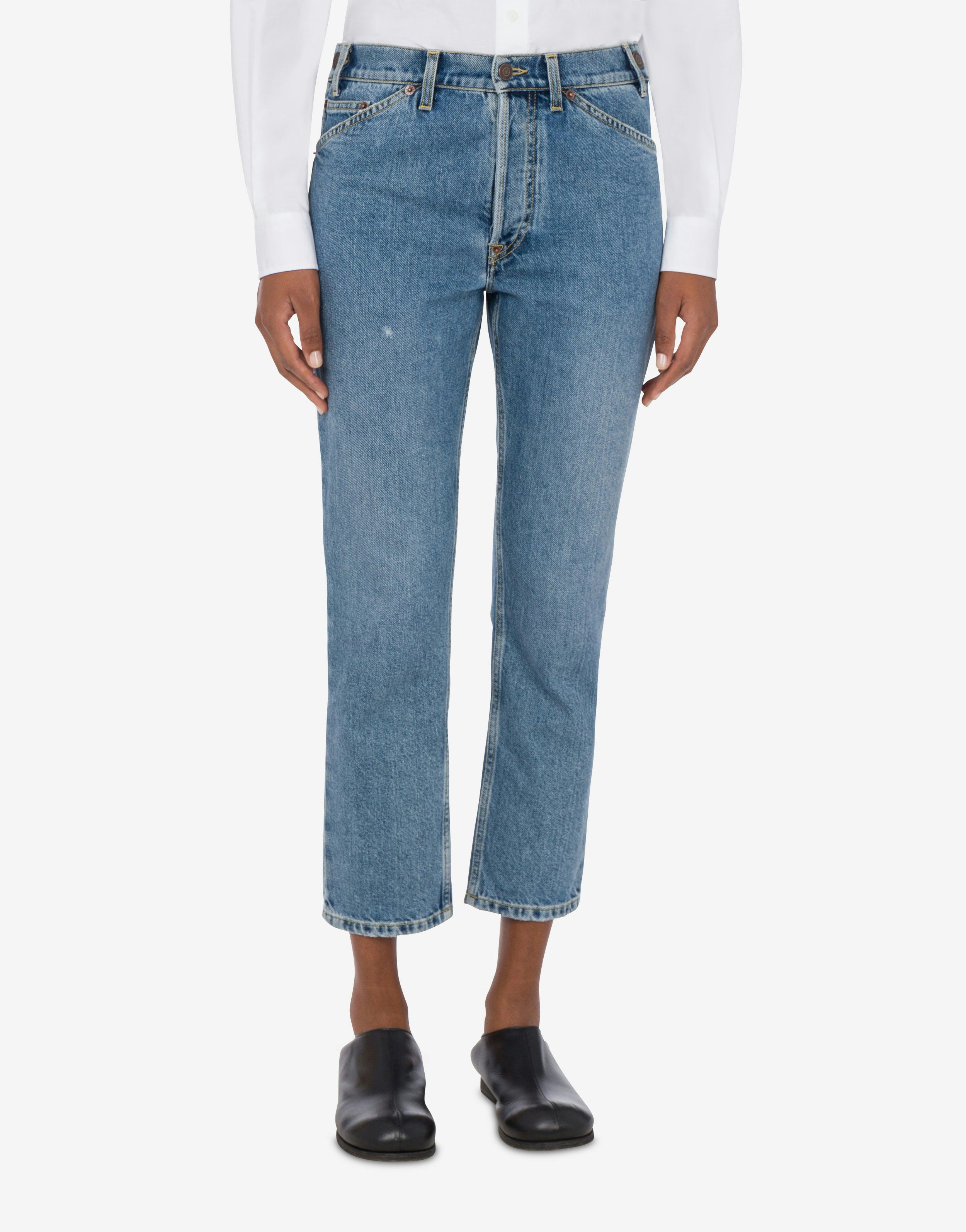 Denim Trousers Laurel Crown Logo