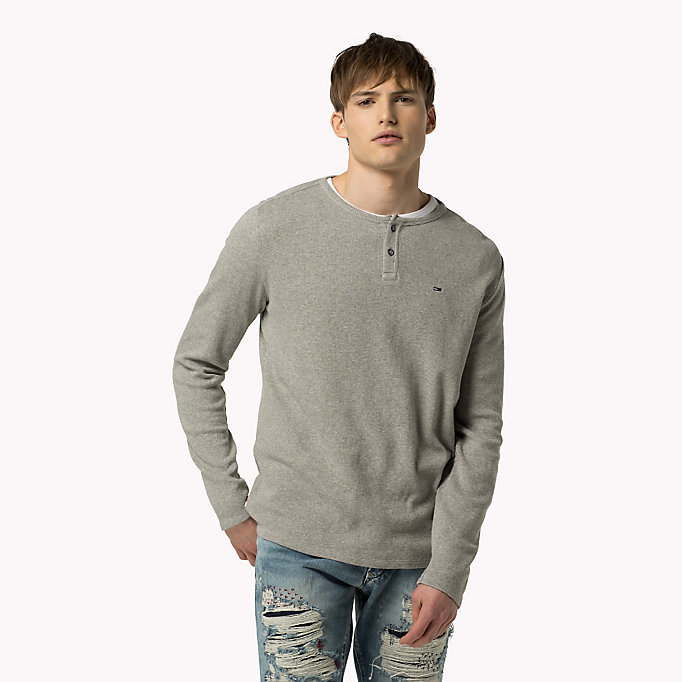 Tommy Hilfiger Waffle Knit Henley
