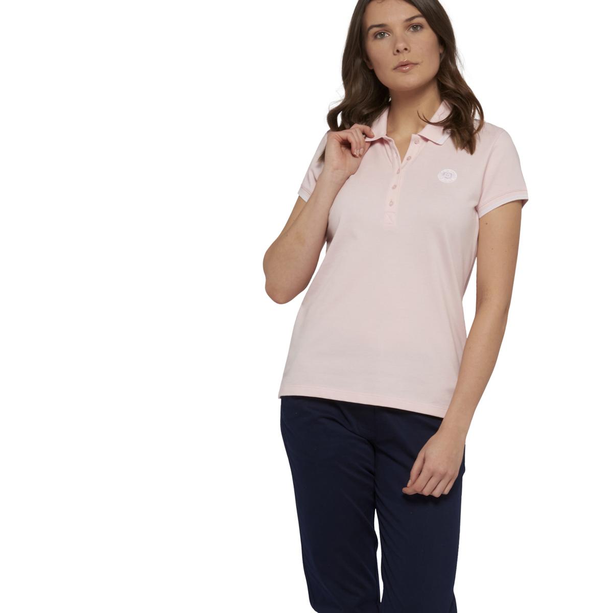 Roland-Garros woman polo shirt - pink - ROLAND-GARROS