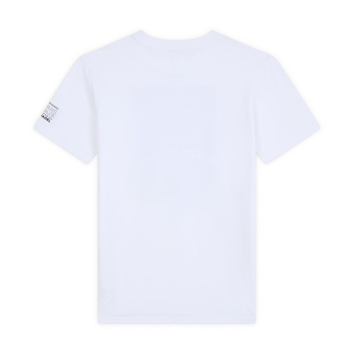 2024 Paris Padel Major shirt unisex - White - ROLAND-GARROS
