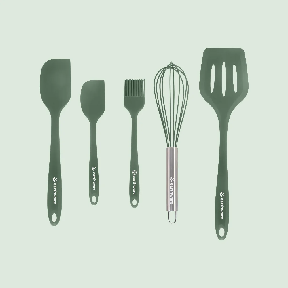 No-Tox Silicone Kitchen Utensils Set - Baking