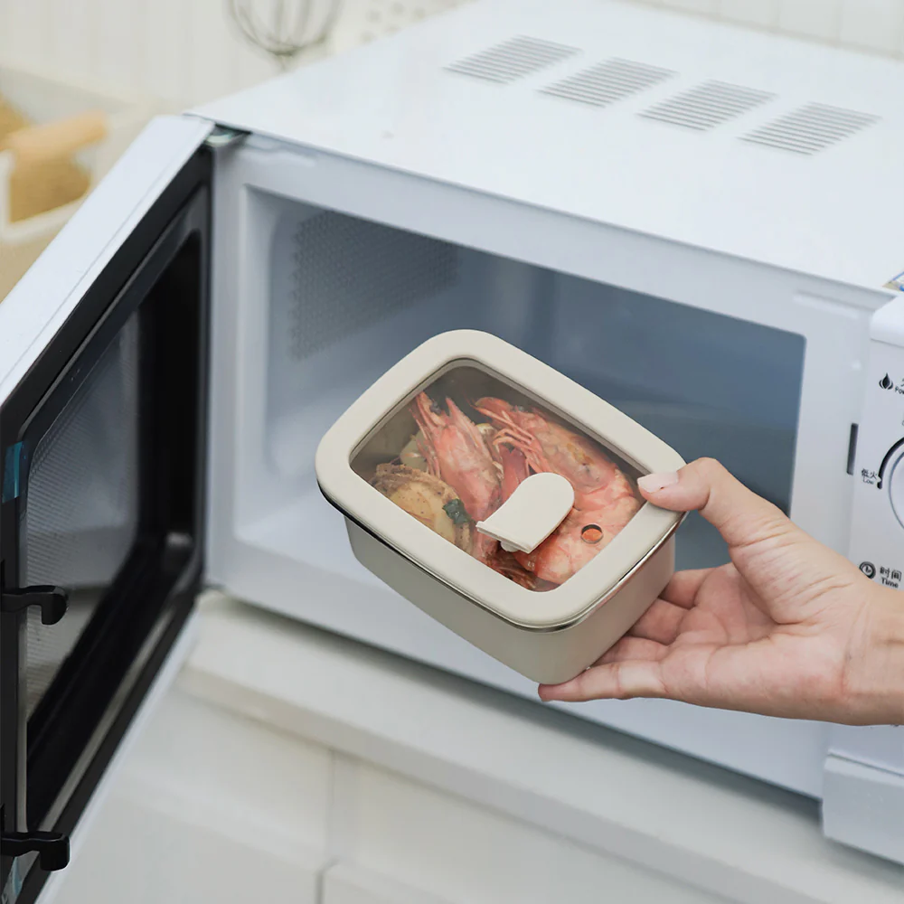 Stainless Steel Food Storage Container - Rectangle (2900ml)