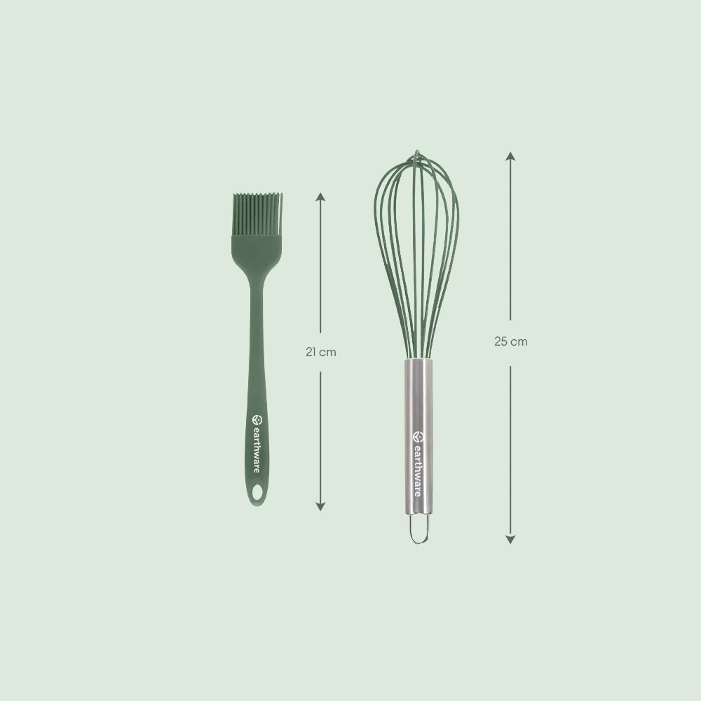 No-Tox Silicone Kitchen Utensils Set - Complete Set