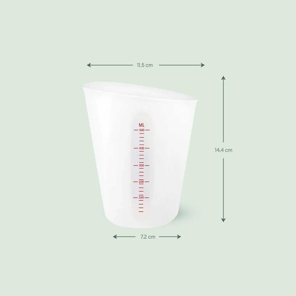 No-Tox Silicone Measuring Jug - (500ml)