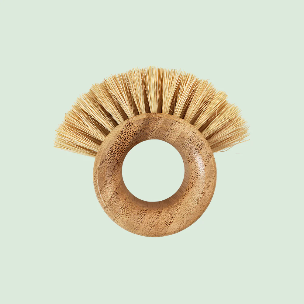 Renewable Bamboo Cleaning Brush Set
