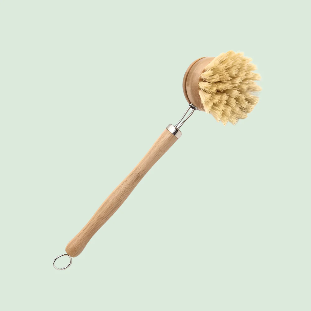 Renewable Bamboo Cleaning Brush Set