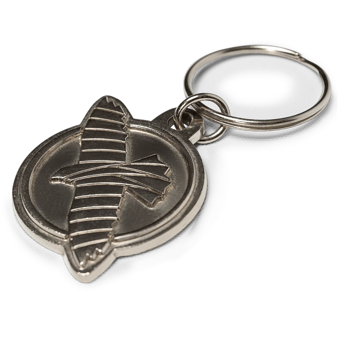 Hayabusa Metal Falcon Keychain