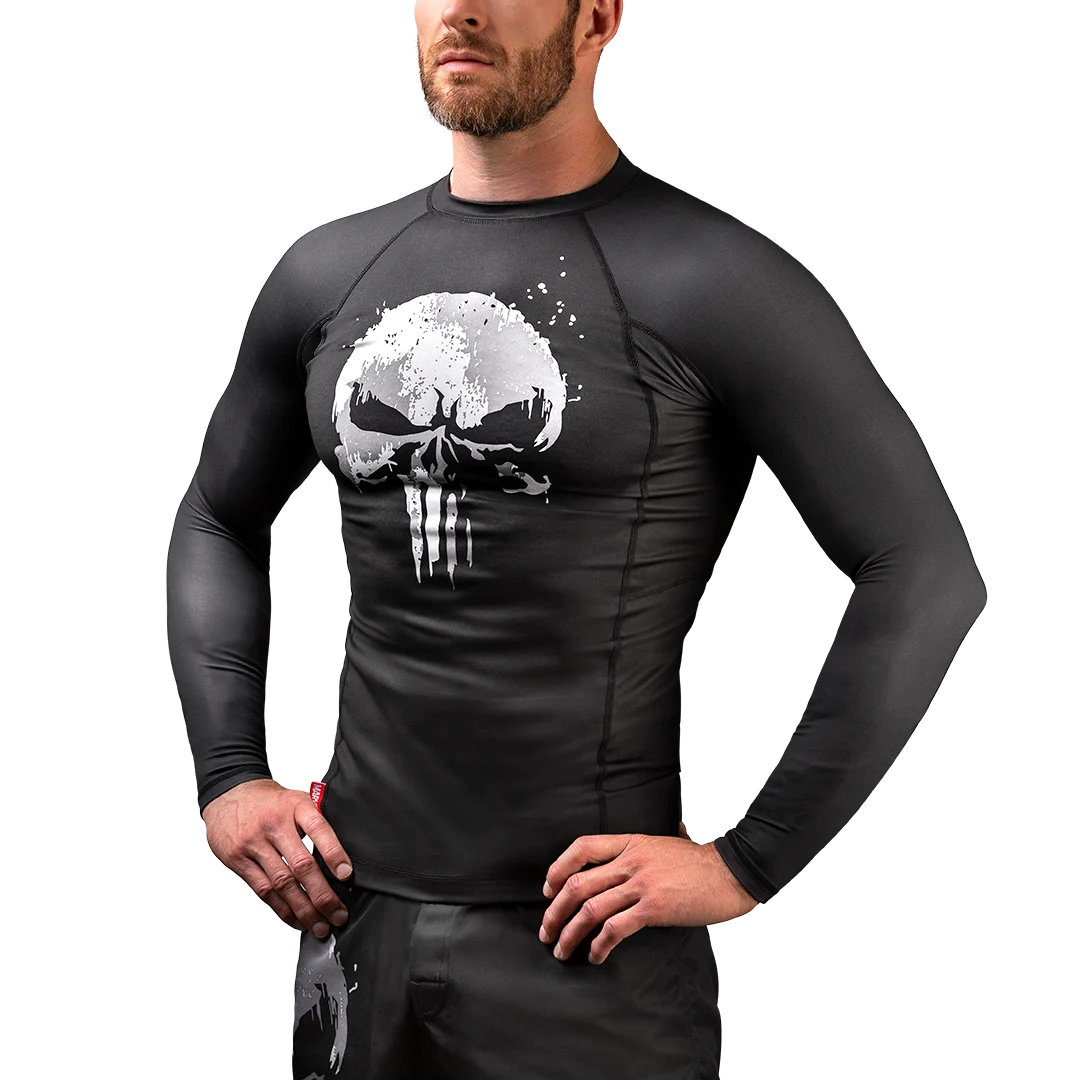 Marvel's The Punisher Long Sleeve Rash Guard