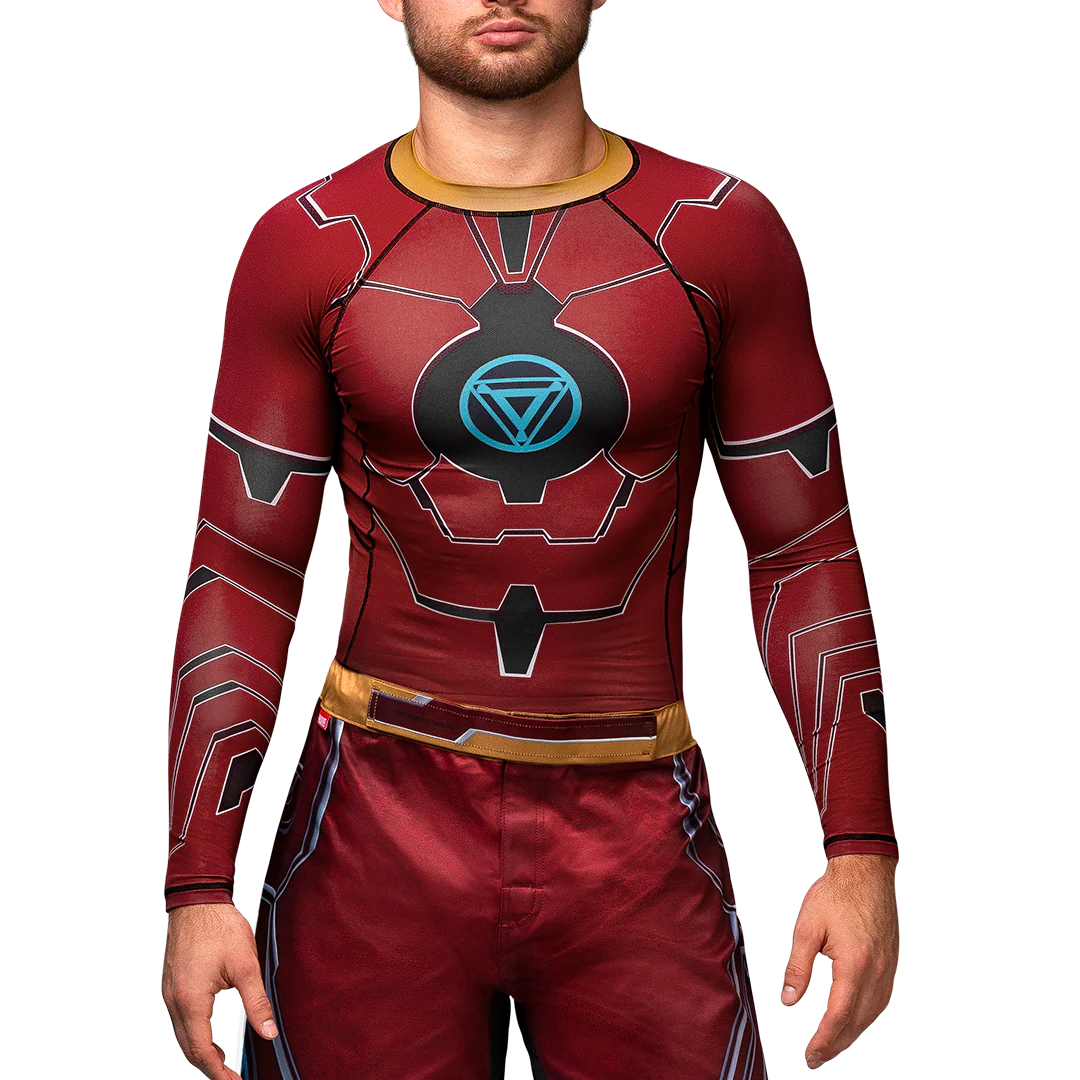 Marvel's Iron Man Long Sleeve Rash Guard