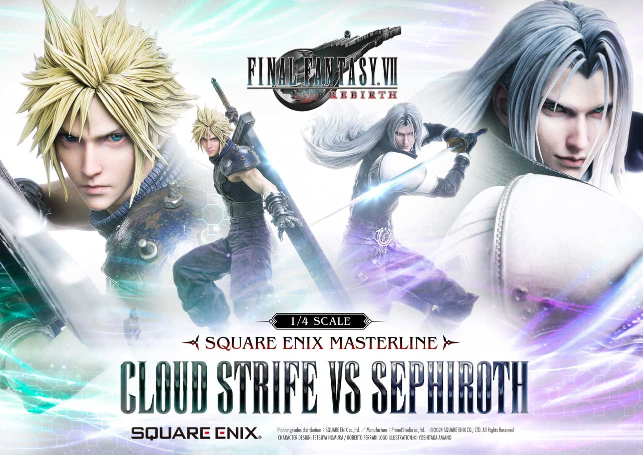 1/4 Scale - CLOUD STRIFE vs SEPHIROTH