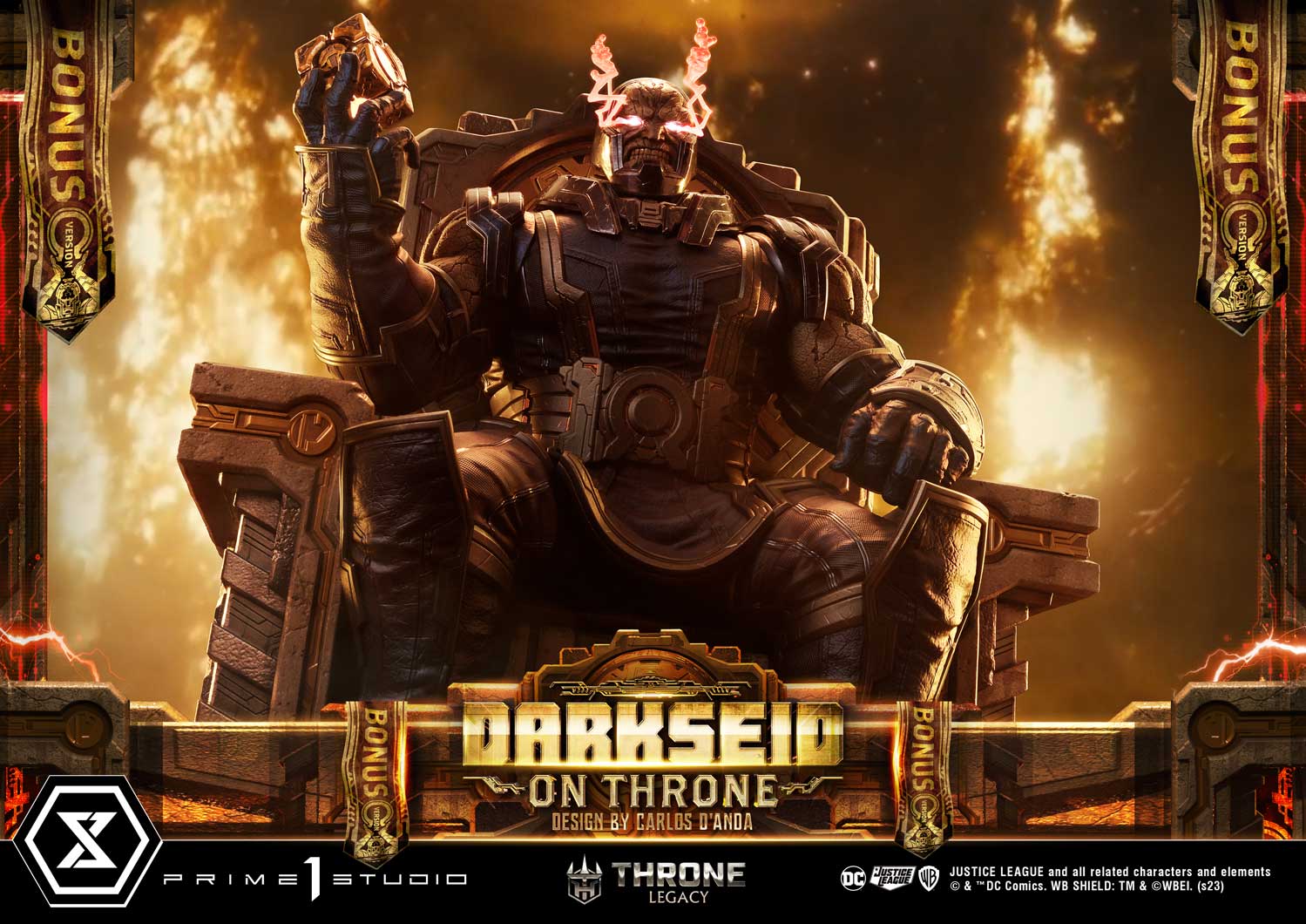 Darkseid on Throne