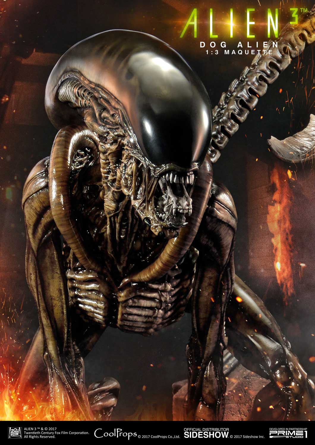 ALIEN3/ 1:3 DOG ALIEN MAQUETTE