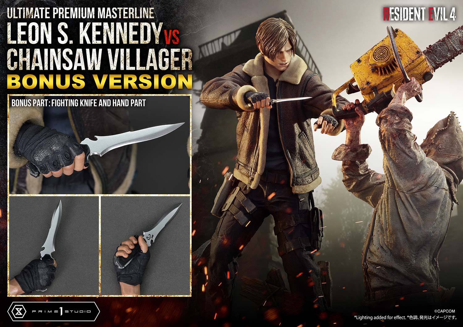 Leon S. Kennedy VS Chainsaw Villager