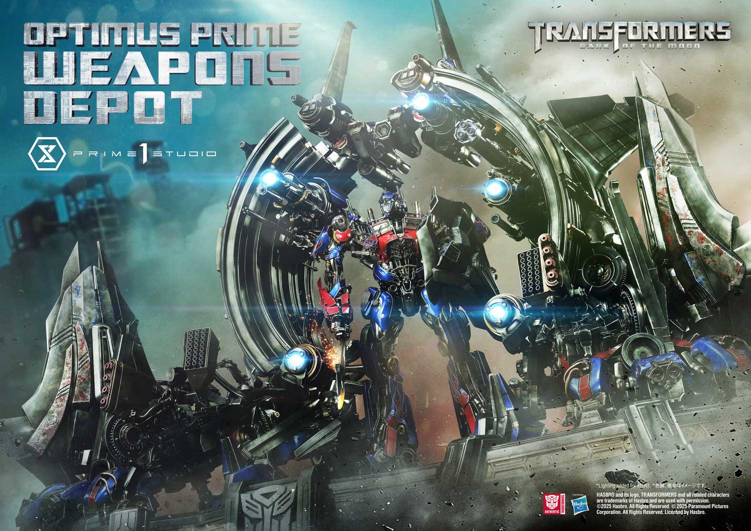 Optimus Prime Weapons Depot