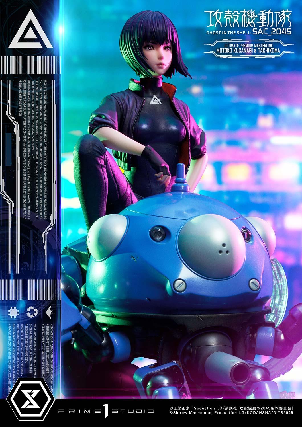 Motoko Kusanagi & Tachikoma
