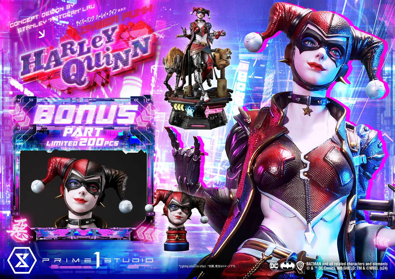 Cyberpunk Harley Quinn