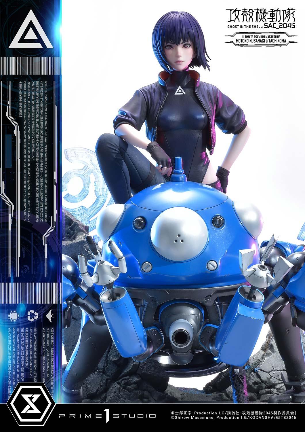 Motoko Kusanagi & Tachikoma
