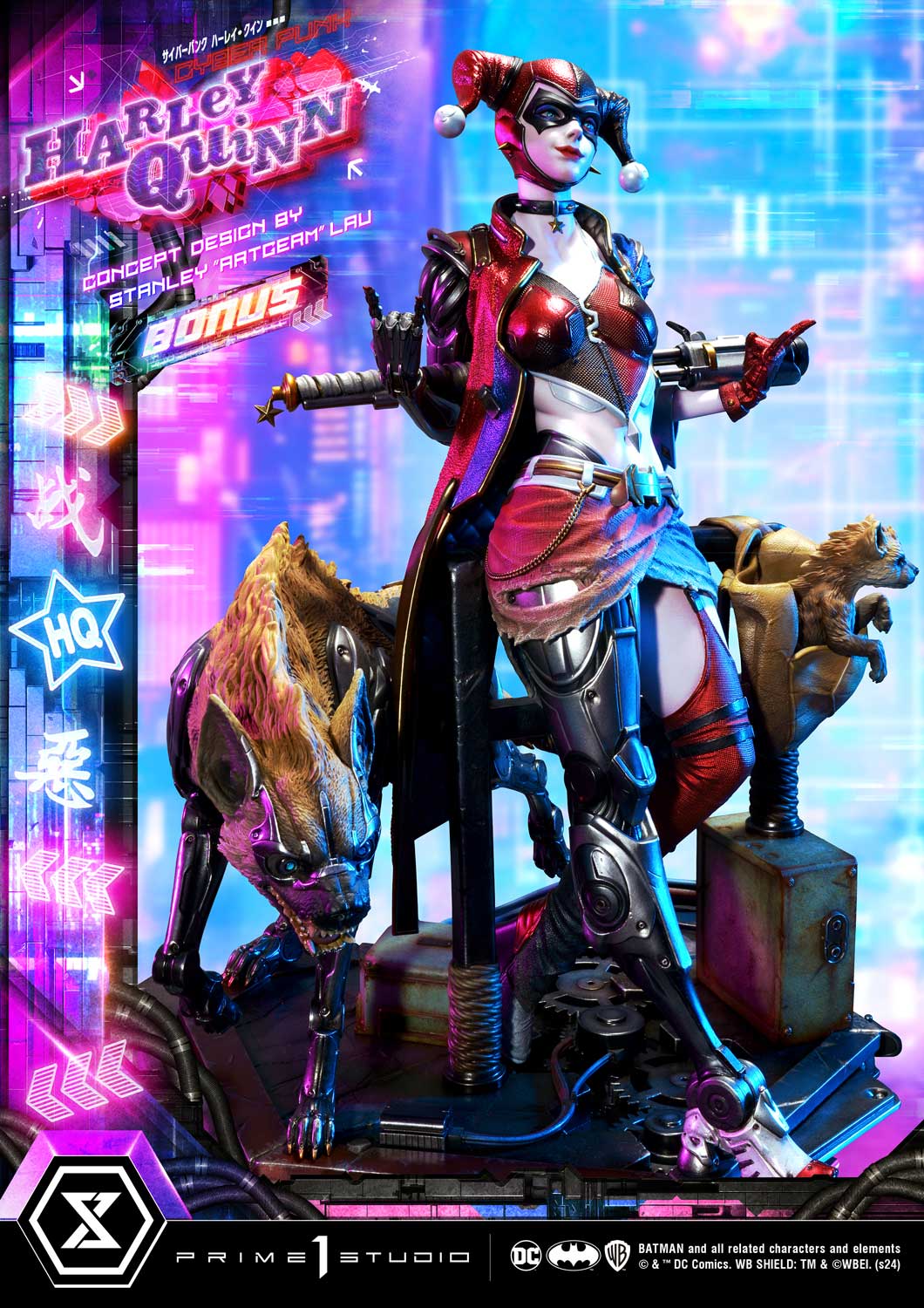 Cyberpunk Harley Quinn