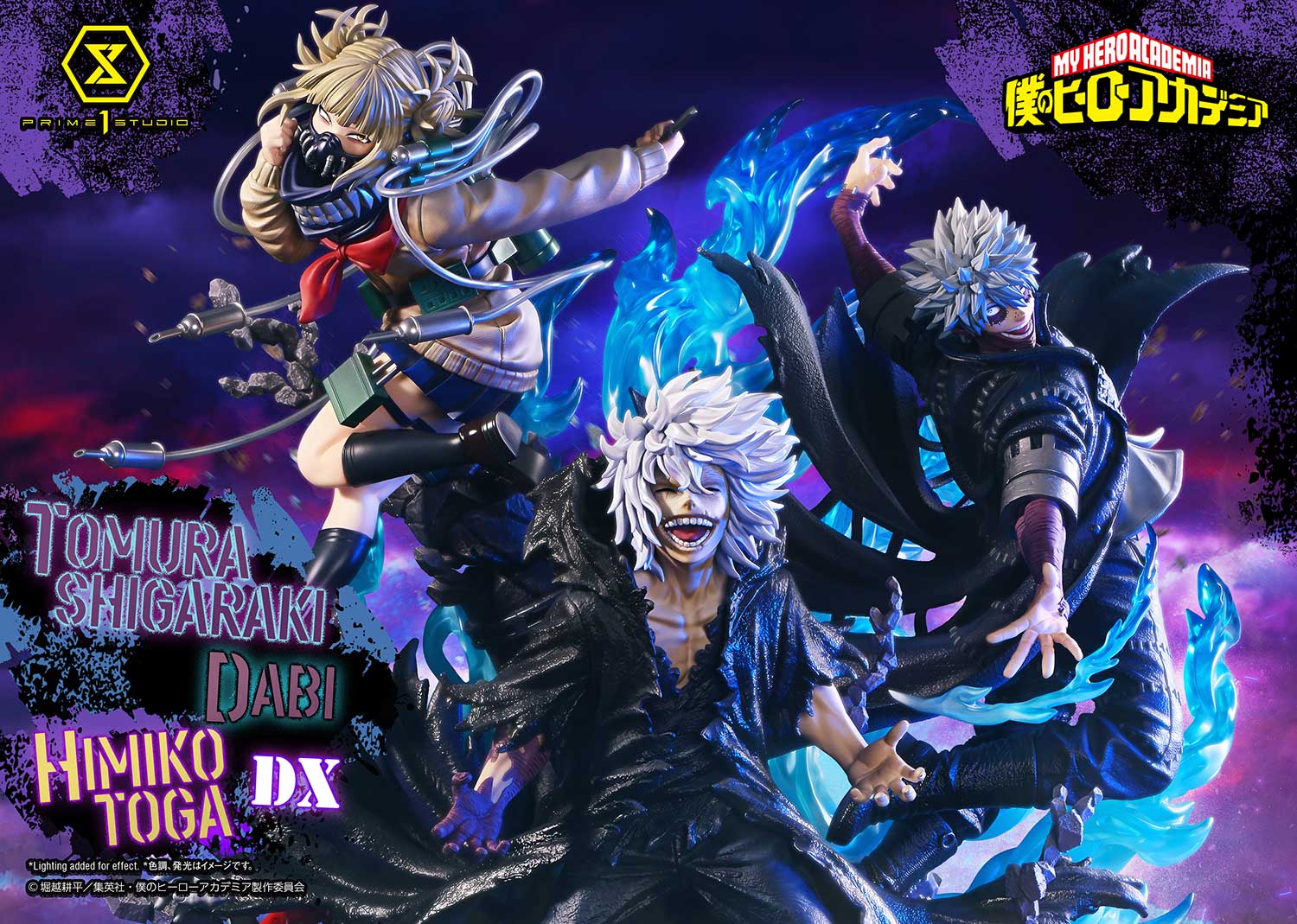 Tomura Shigaraki,Dabi,Himiko Toga