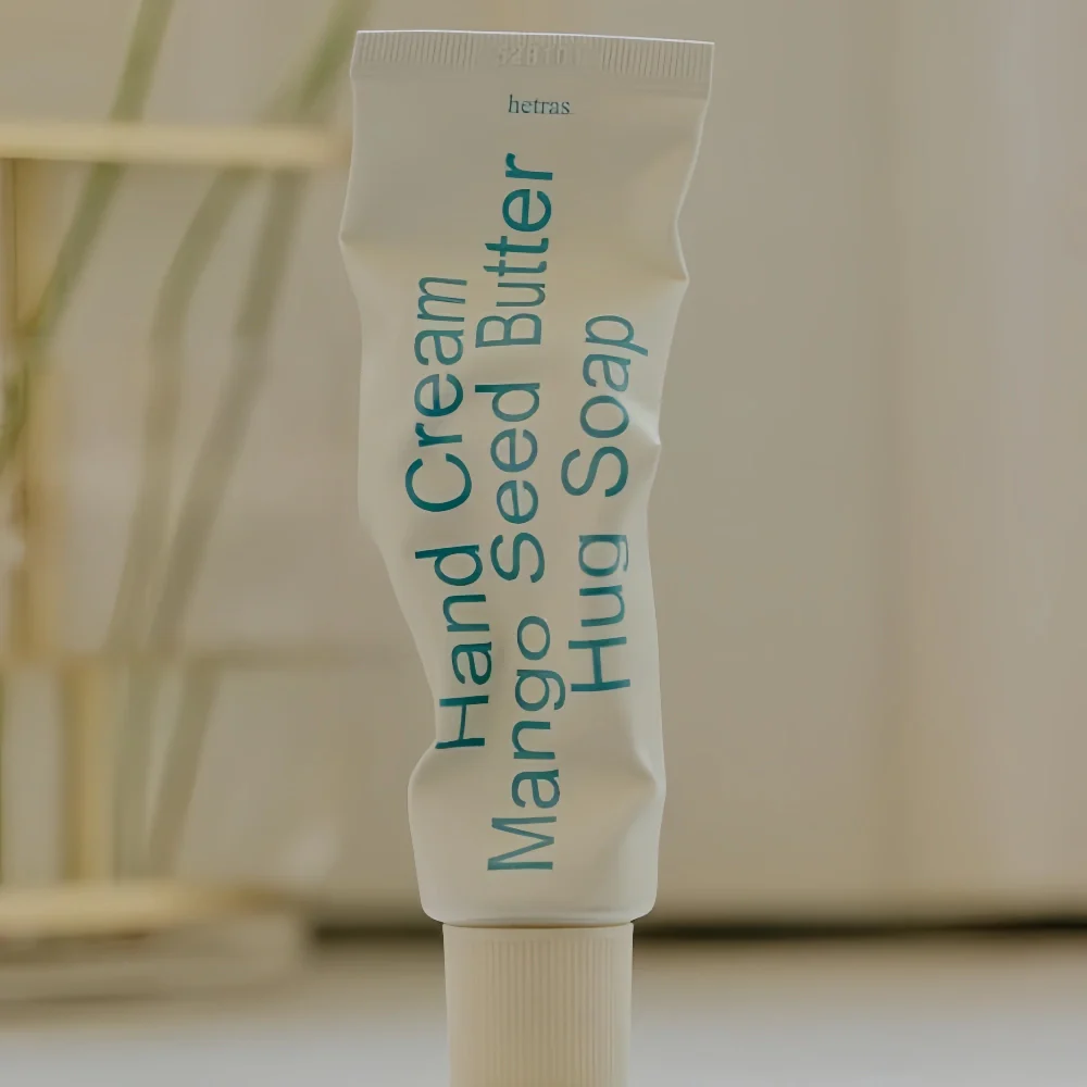 HETRAS Perfumed Mango Seed Butter Hand Cream Hug Soap 50ml