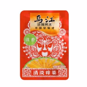 WUJIANG Preserved Mustard Sliced (Light) 80g*4pcs