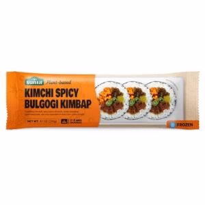 SUNLIT Frozen Kimchi Spicy Bulgogi Kimbap 230g