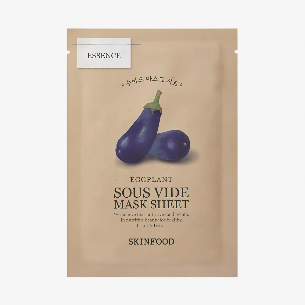SKINFOOD Eggplant Sous Vide Mask Sheet (1)
