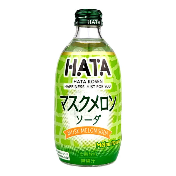 Hata Kosen Soda Drink (Melon Flavor) 300ml