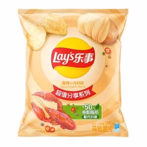 Lay's Potato Chips Spicy Crayfish Flavor 135g