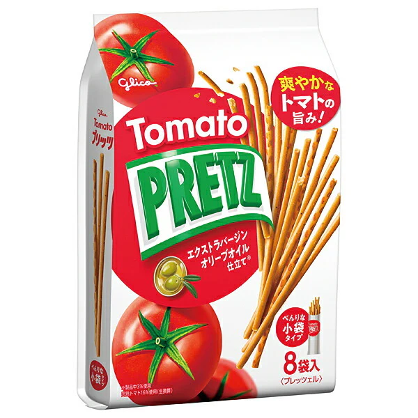 GLICO Pretz Biscuit Sticks Tomato 110g