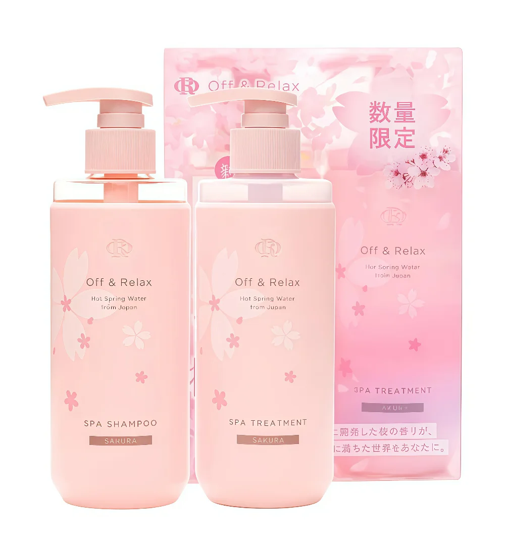 OFF RELAX Sakura Hair Set