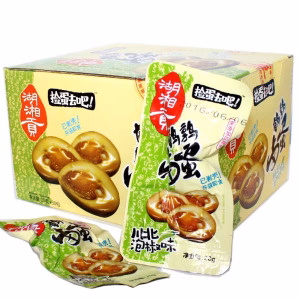 HUXIANGGONG Pickled Pepper Flavour Quail Eggs 30bags
