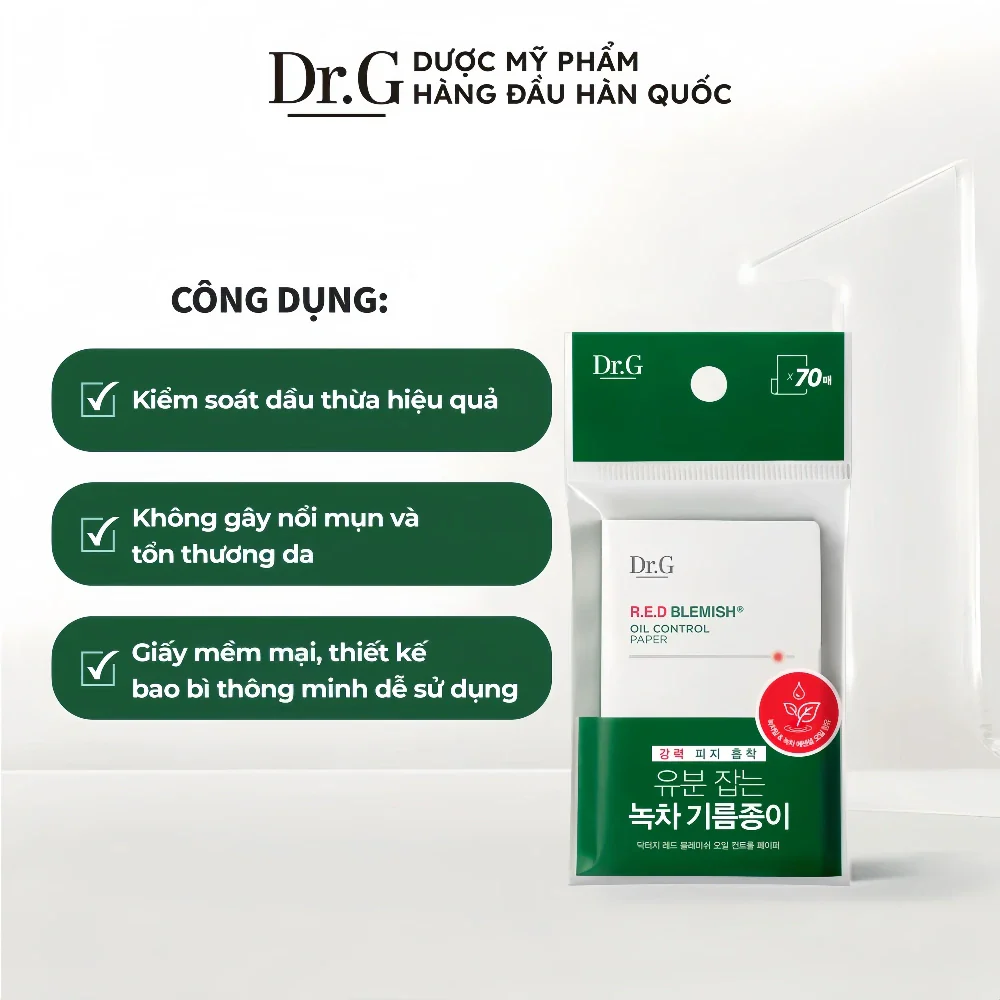 Dr.G Oil Control Paper 70pcs