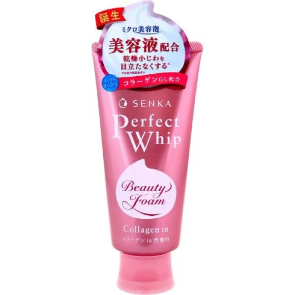 SHISEIDO SENKA Perfect Whip Collagen Foam Cleanser 120g