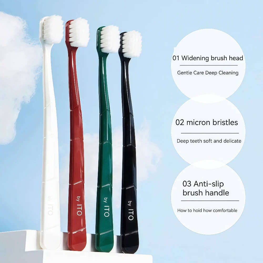 ITO -- Soft Bristle Toothbrush 2pcs