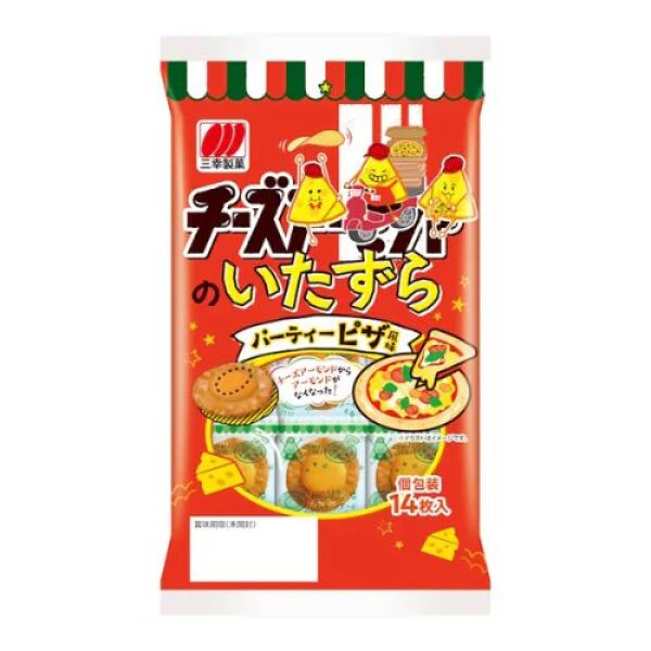 SANKO Cheese Prank Cracker Pizza Flavor 56g