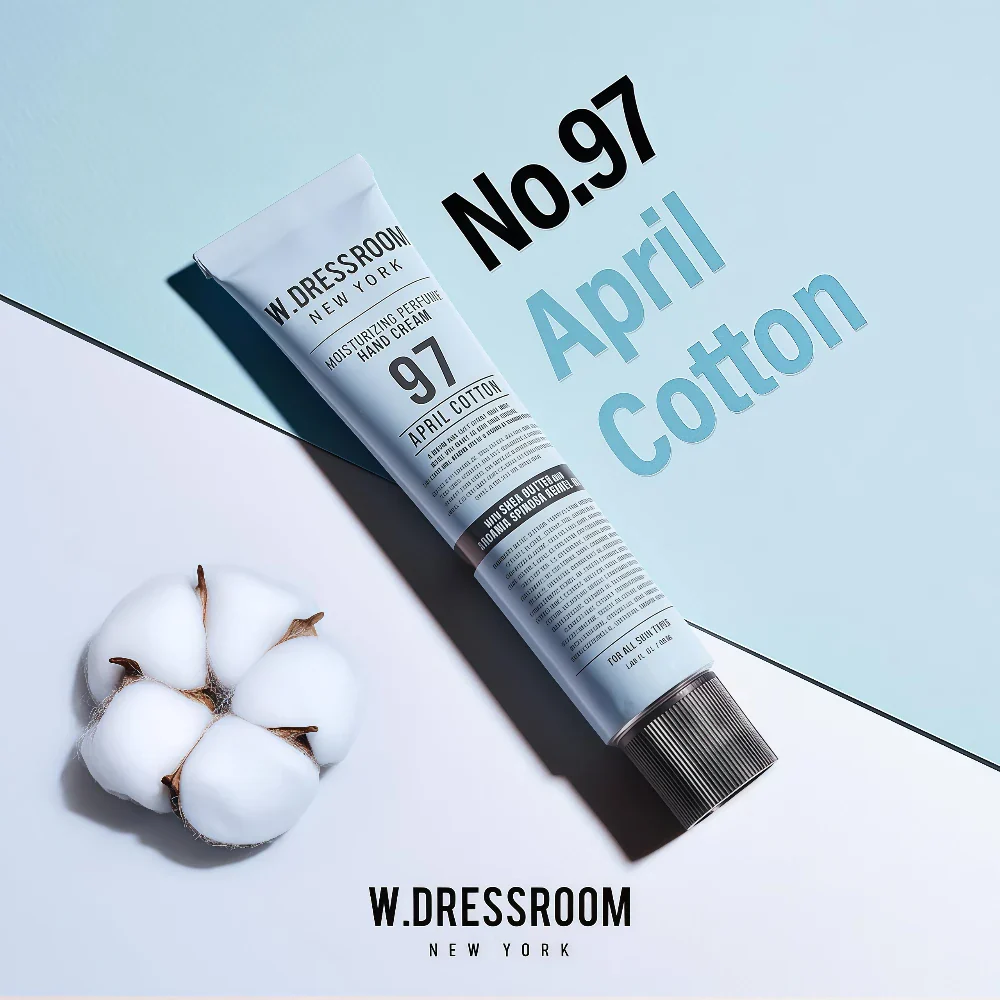 W DRESSROOM Moisturizing Perfume Hand Cream 97 April Cotton