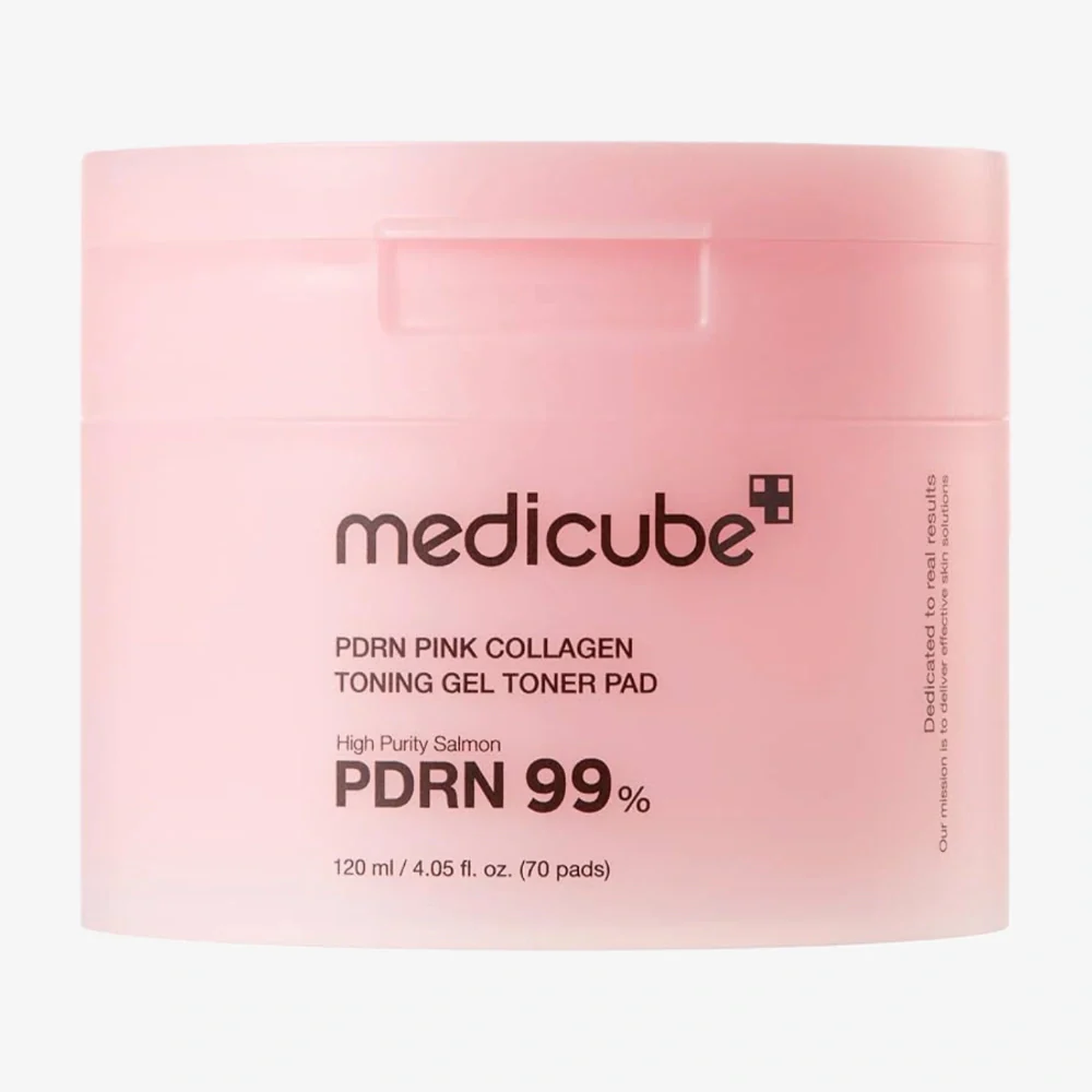 MEDICUBE PDRN Pink Collagen Toning Gel Toner Pad 70ea