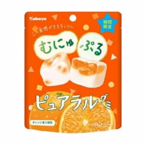 KABAYA Pure & Natural Gummy Orange Flavor 58g