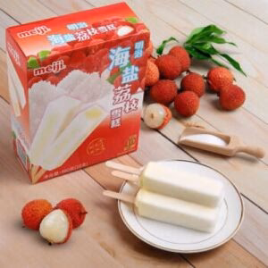 Meiji Sea Salt & Lychee Flavor Ice Bar 46g 1pc