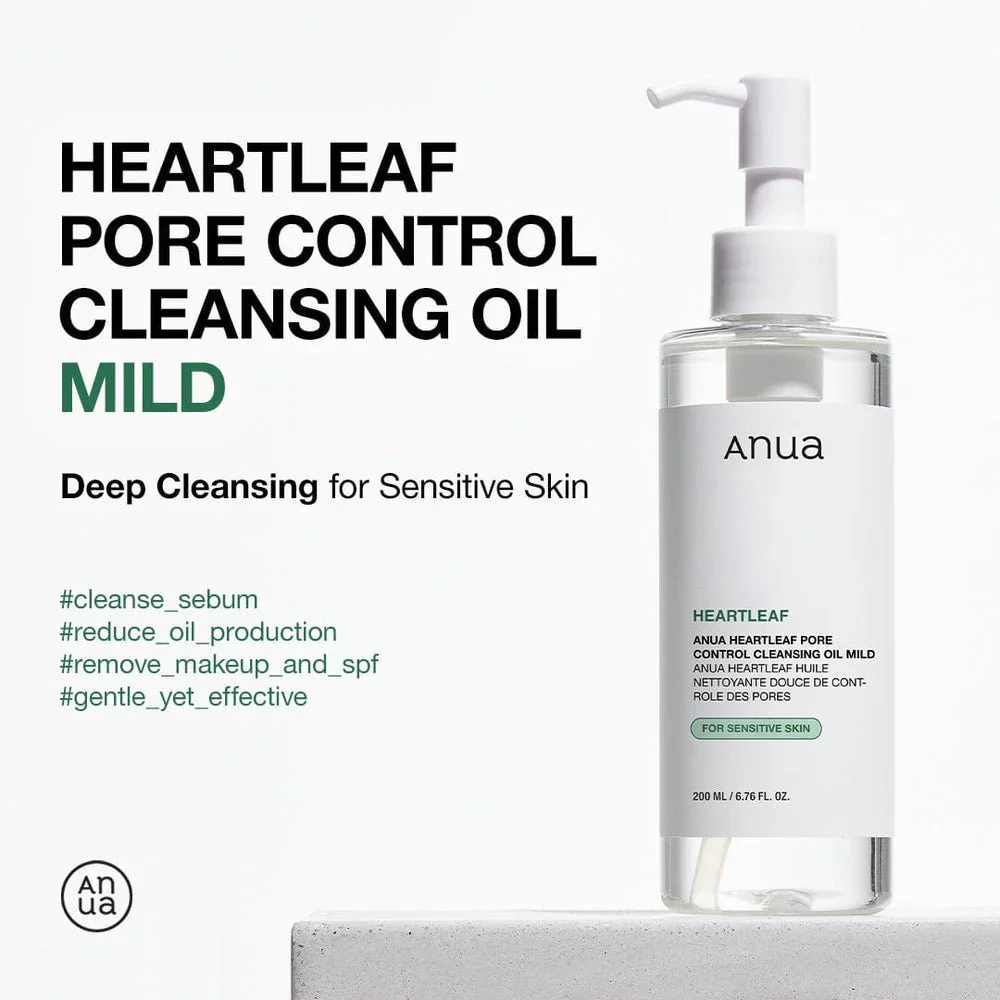 ANUA Heartleaf Pore Control Cleansing Oil Mild 200ml