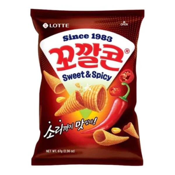 LOTTE Kokalcorn Sweet & Spicy 67g