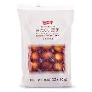Shirakiku Mitarashi Dango Sweet Rice Cake, Sweet soy sauce flavor