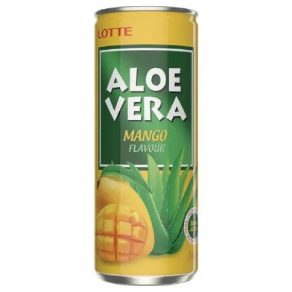 Lotte-Aloe Vera Drink (Mango) 240ml