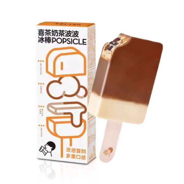 HEY TEA Bubble Tea Popsicle Ice Bar 95g