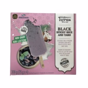 ETE Coconut Milk with Black Sticky Rice And Taro 4PCS