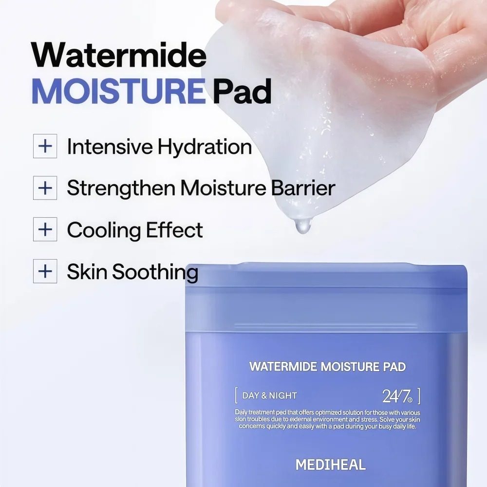 MEDIHEAL Watermide Moisture Pad 100pcs