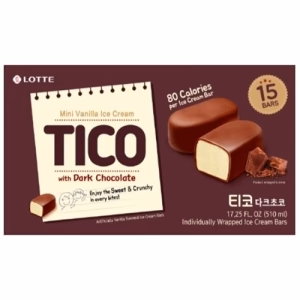 LOTTE TICO Mini Ice Bar Dark Choco Flavor 510ML