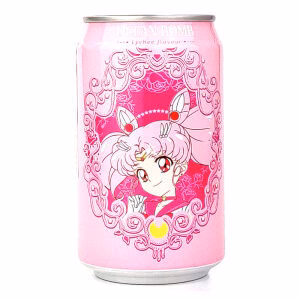 Ocean Bomb Sailor Moon Sparkling Water (Lychee Flavor) 330ml