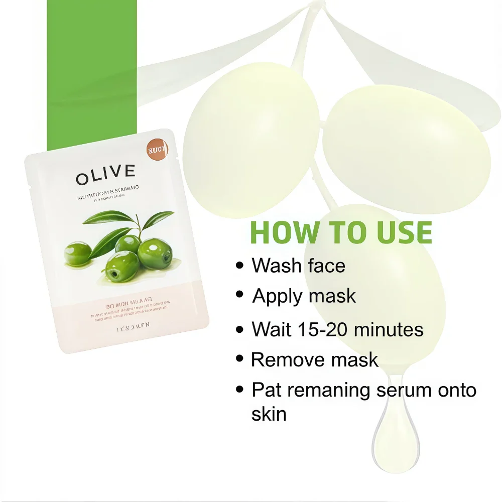ITS SKIN The Fresh Mask Sheet Olive 1pc